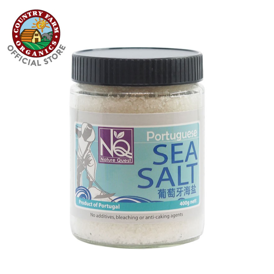 Country Farm Organics Nature Quest Portuguese Sea Salt (400g)
