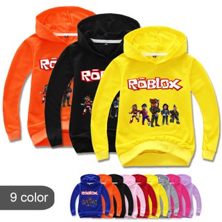 Big Size Boys Girls Roblox Hooded Sweatshirt Spring Autumn Kids Coats Children Clothing Shopee Malaysia - roblox sweater song