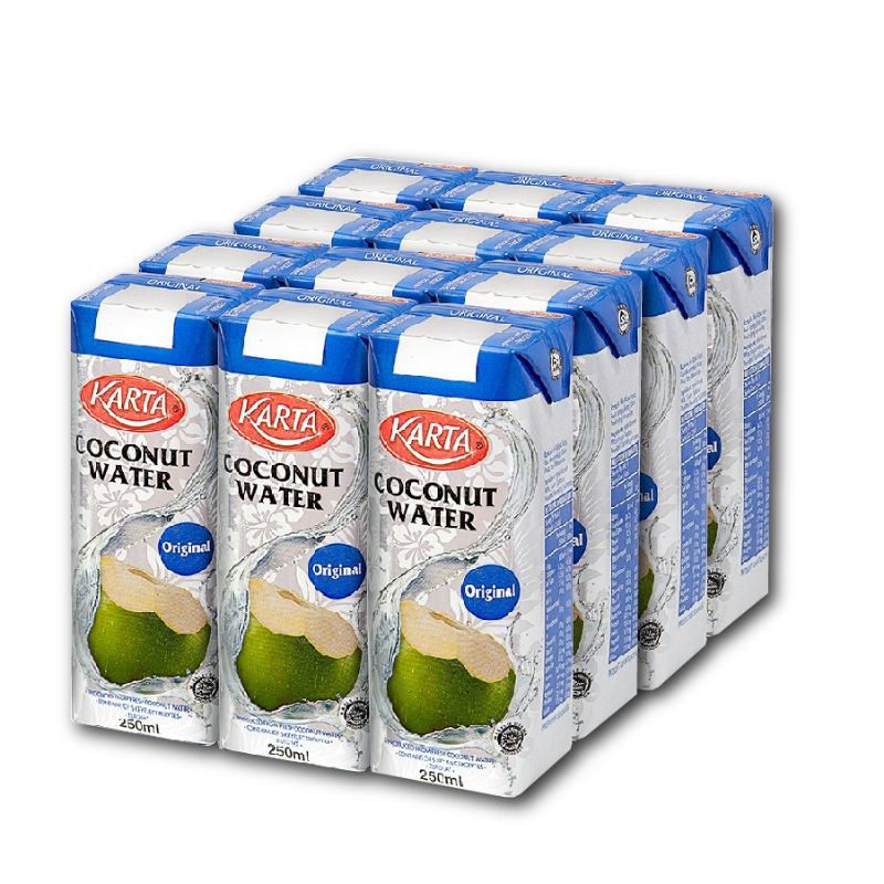 Karta coconut water drink 6x250ml Shopee Malaysia
