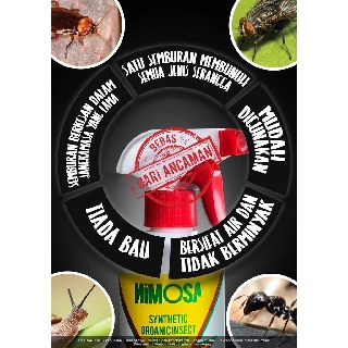 Racun Serangga Organik Tanpa Bau Insect Killer Pest 
