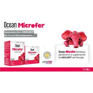 Ocean Microfer I Help To Supplement Iron For The Body Improve Anemia In Children Shopee Malaysia