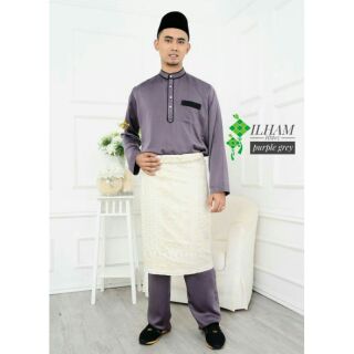  Baju  Melayu  Elrah Exclusive  JFit Slimfit Free Butang  