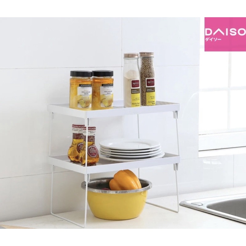 Daiso Stackable Shelving Shopee Malaysia