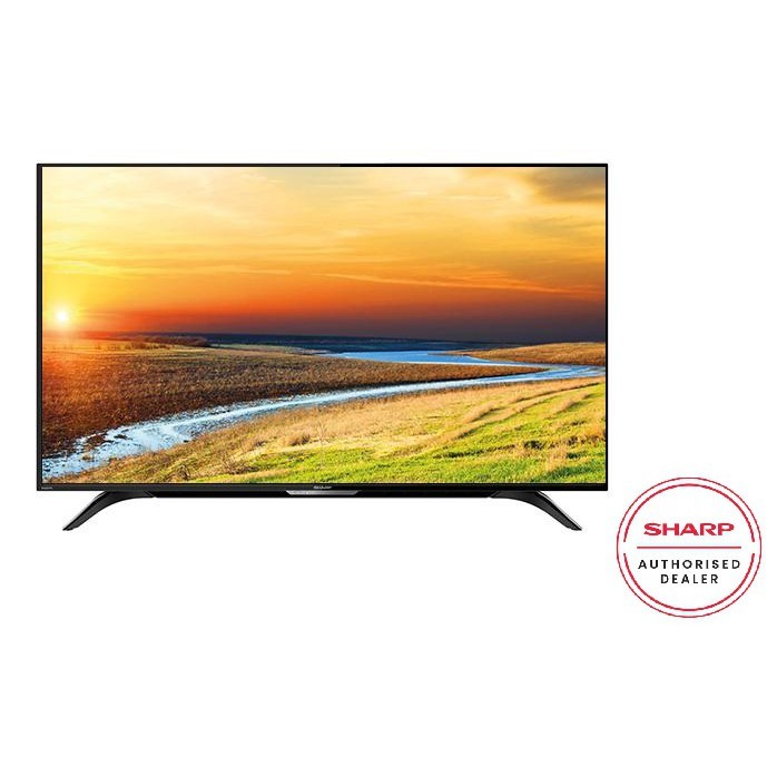 Sharp AQUOS 50 Inch 4K UHD Android TV 4TC50BK1X Shopee Malaysia