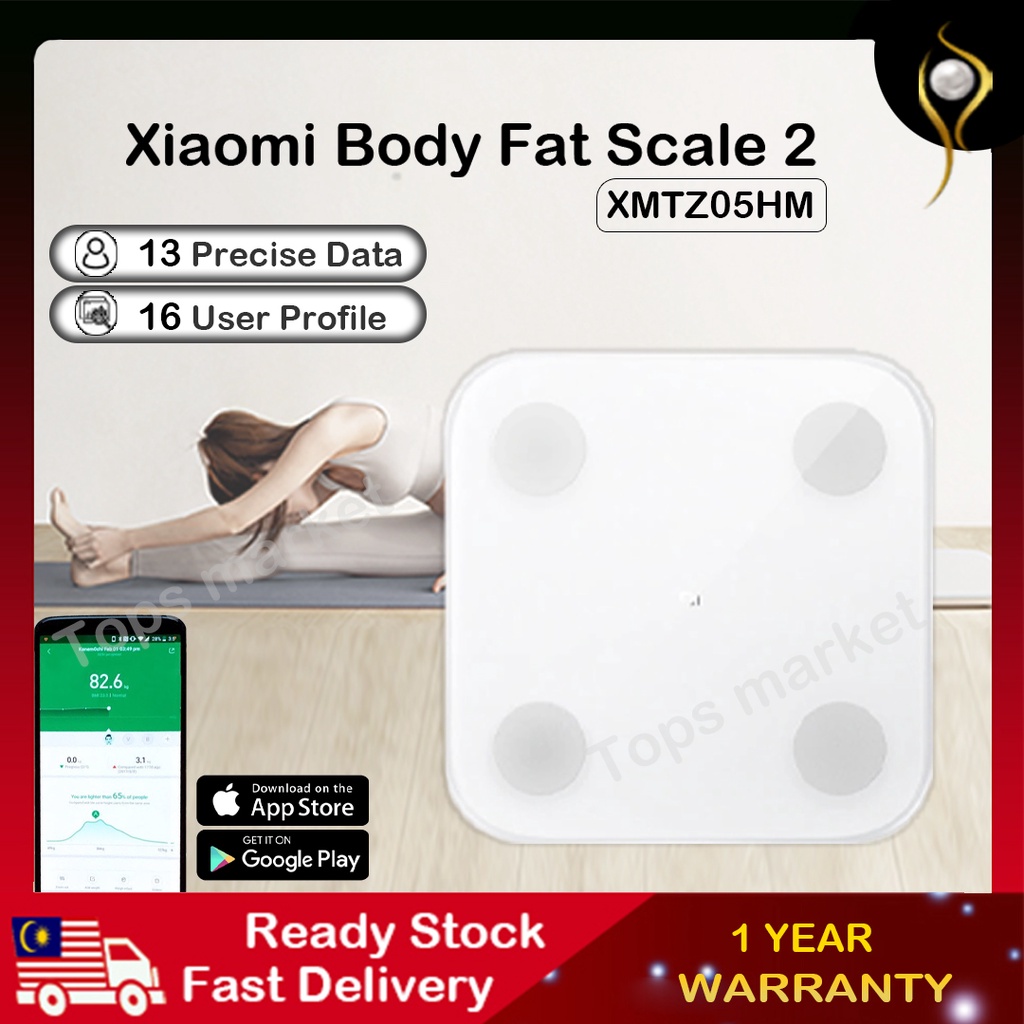 Xiaomi Weight Scale Body Digital BMI Body Fat Scale Penimbang Berat ...