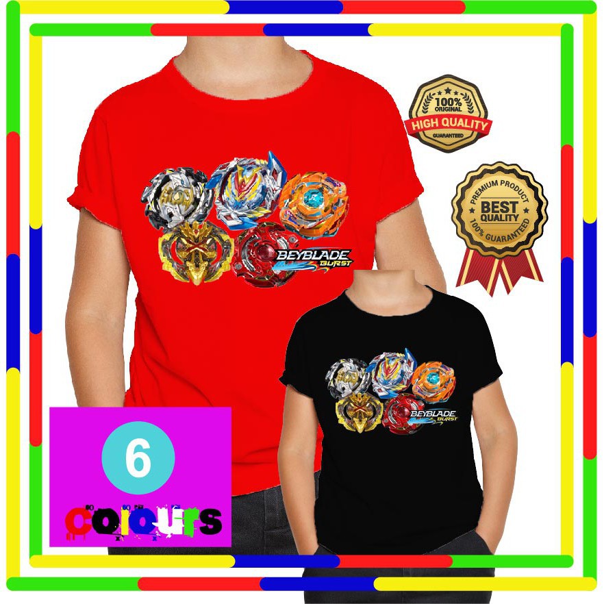 Beyblade Burst Famous Games Short Sleeves T Shirt Top Movie Tees Kids Boys Tee - 2019 summer boys t shirt roblox stardust ethical cotton