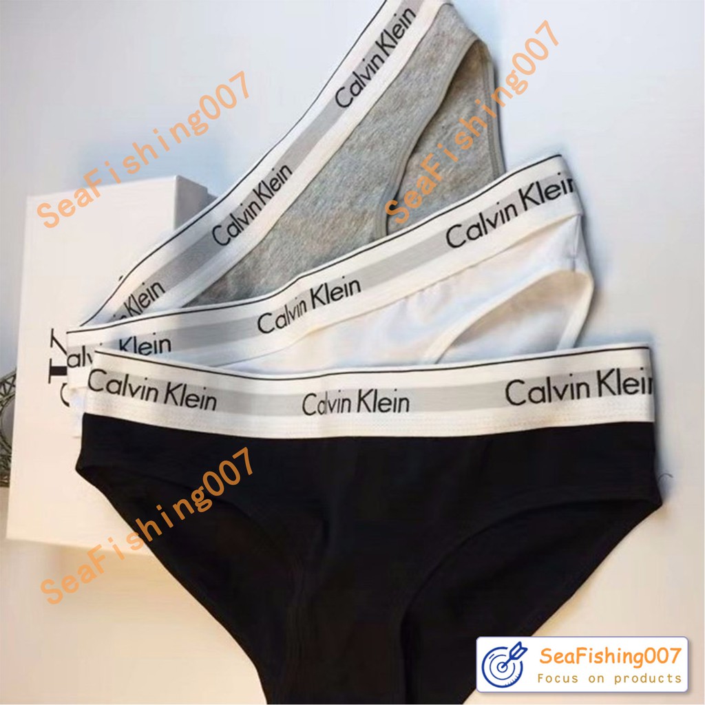 Vans Calvin Klein Ck Sexy Women S Cotton Sexy Underwear Shopee Malaysia