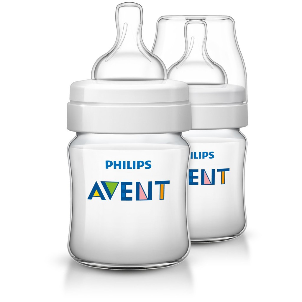 Philips Avent Bottles 2 x 4oz / 125ml Classic Shopee Malaysia