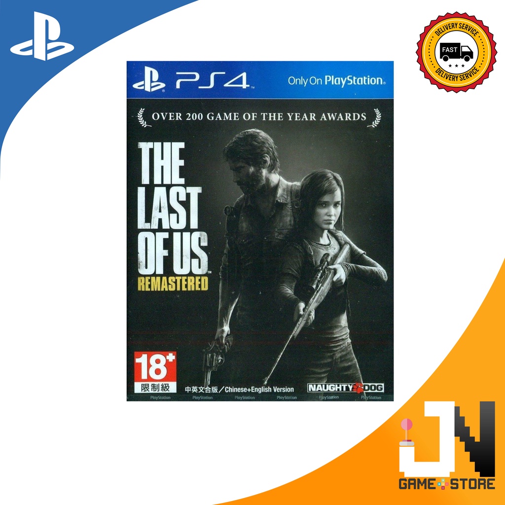 PS4 The Last Of Us Remastered(R3/R2)(English/Chinese)(New) | Shopee ...