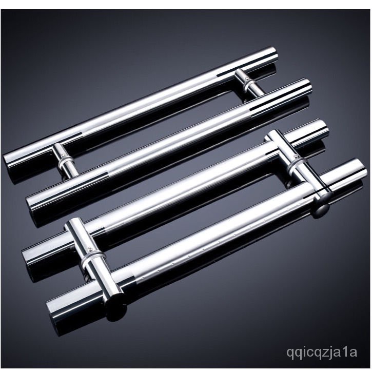 Door Handle Thickened Stainless Steel Glass Door Handle Door Handle