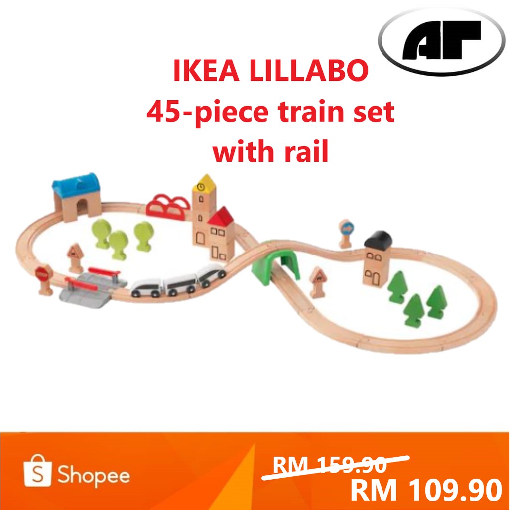 ikea wooden train set