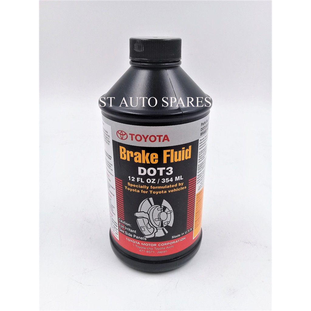 Toyota brake fluid