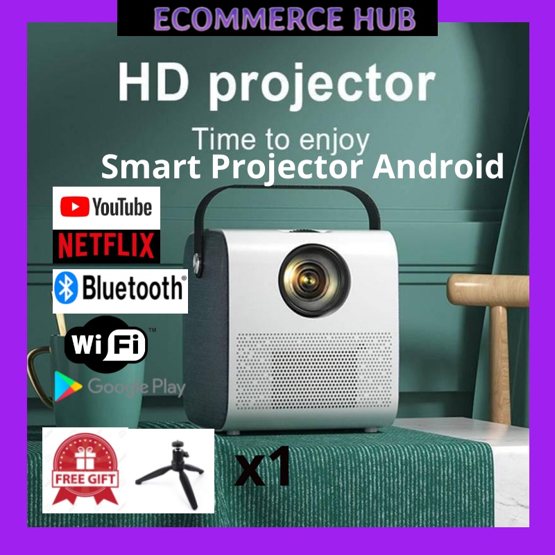 Smart Projector Q3 Pro HD 1080P 4K WIFI Home Projector home theater Projektor cinema 投影机