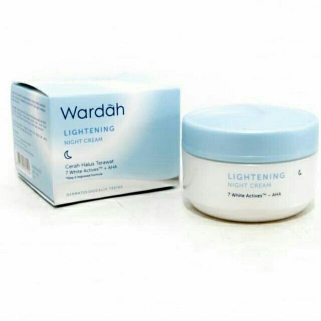 Wardah lightening night cream 30grm Shopee Malaysia