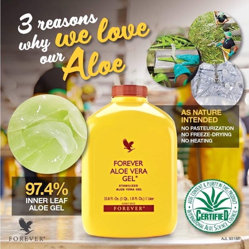 Forever Living Aloe Vera Gel 1L | Shopee Malaysia