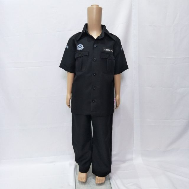 Baju Kerjaya Polis Kanak Kanak Untuk Dijual New Plain