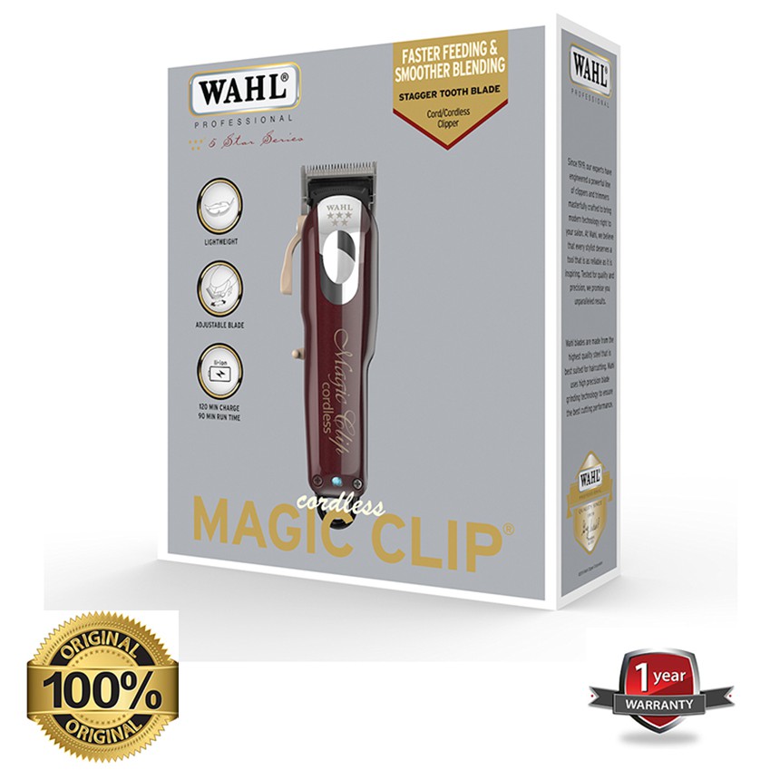 wahl magic clip warranty