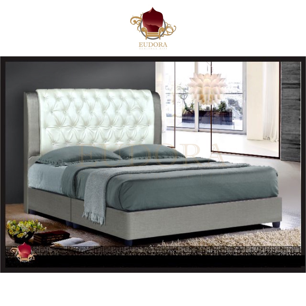 【𝐄𝐔𝐃𝐎𝐑𝐀 𝐅𝐔𝐑𝐍𝐈𝐓𝐔𝐑𝐄】 Blinky Divan Bed frame/Queen Size Divan Bed/Rangka