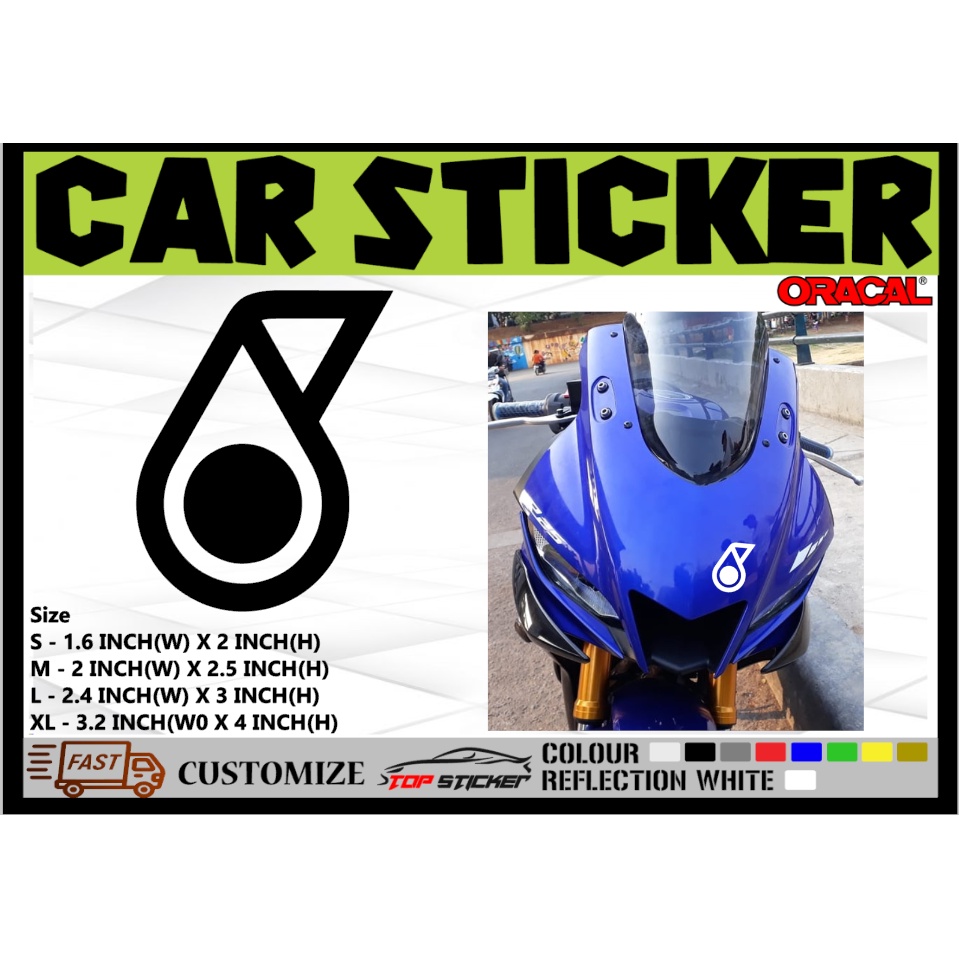 PETRONAS LOGO CAR STICKERS STICKER KERETA MOTOR Shopee Malaysia