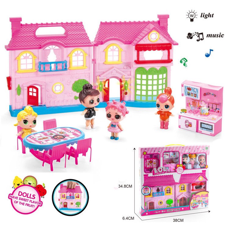 lol doll playset