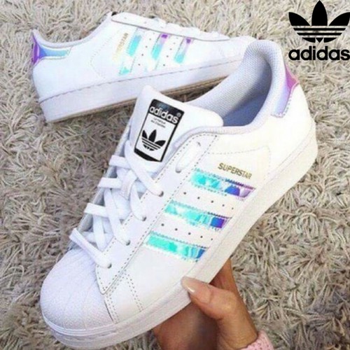 adidas shoes with rainbow stripes