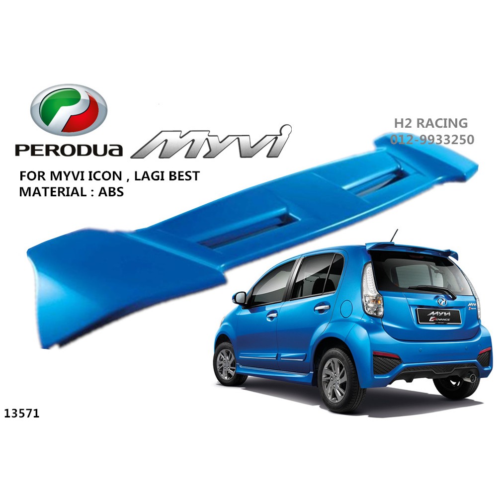 PERODUA MYVI ICON 15 SPOILER ABS  Shopee Malaysia