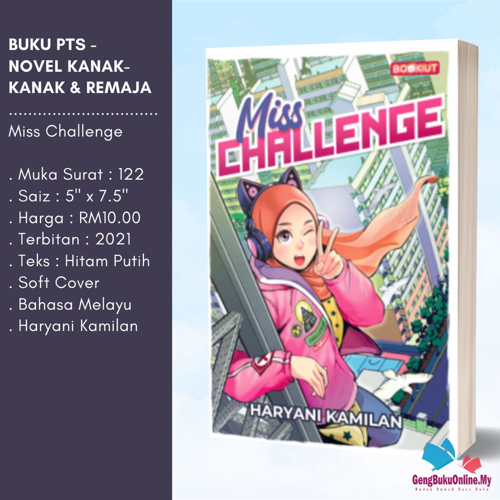 Buy Novel Kanak Kanak Remaja Miss Challenge Baru 2021 Seetracker Malaysia