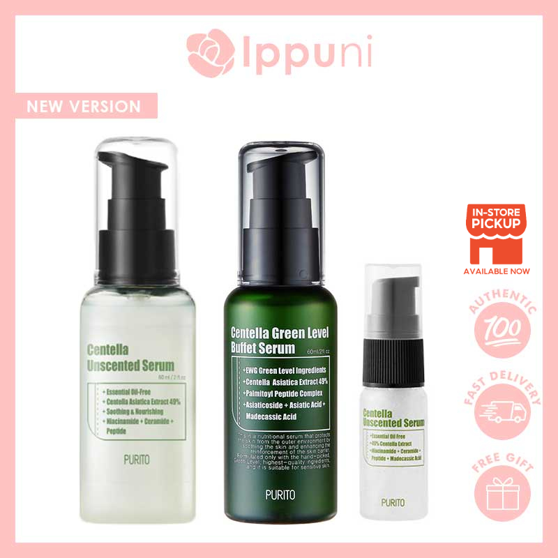 PURITO Centella Green Level Buffet Serum / Unscented Serum (RENEW) | Shopee  Malaysia