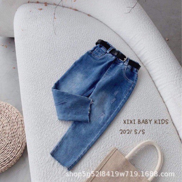 Slim jeans for boys and girls to wear at home, go out - babies from 15 ...