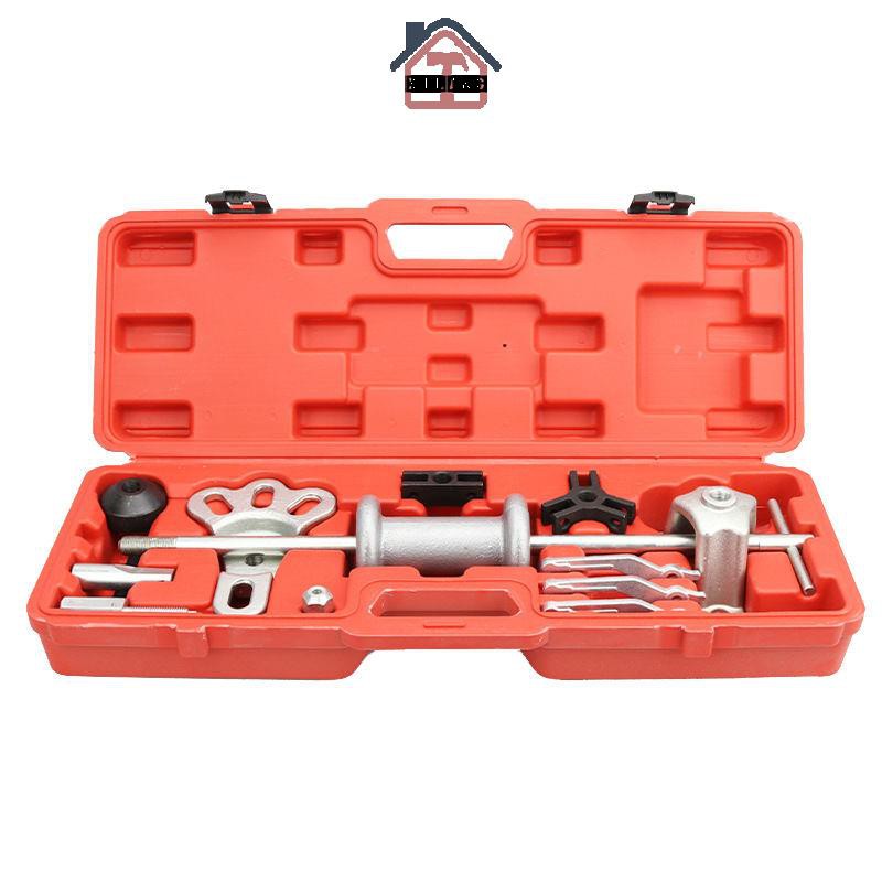 Automobile wheel bearing removal tool, van rear axle axle slide hammer