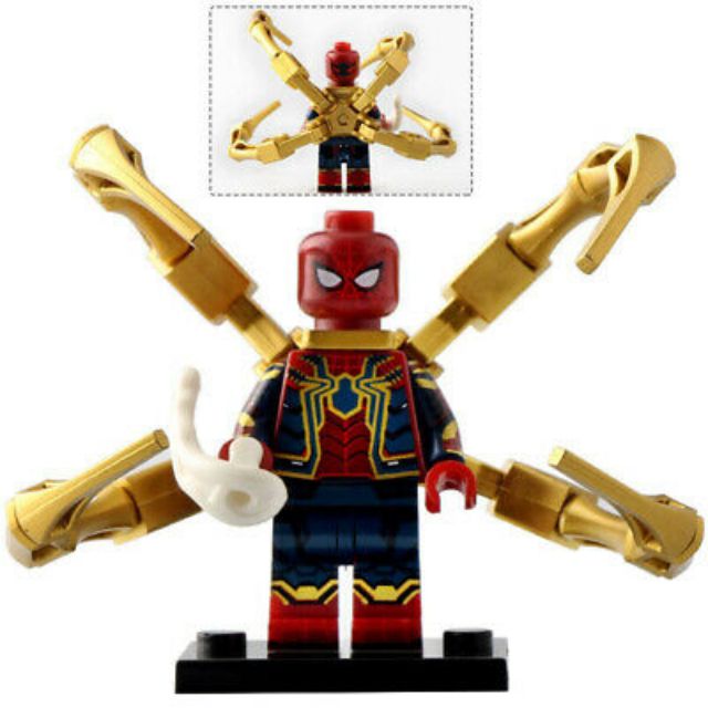 iron spider lego minifigure