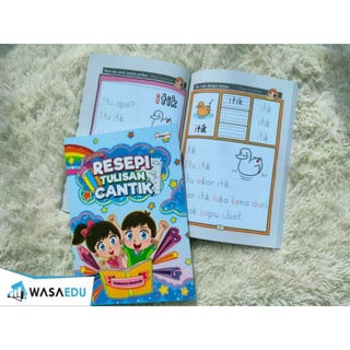 buku resepi tulisan cantik buku kanak kanak prasekolah book buku