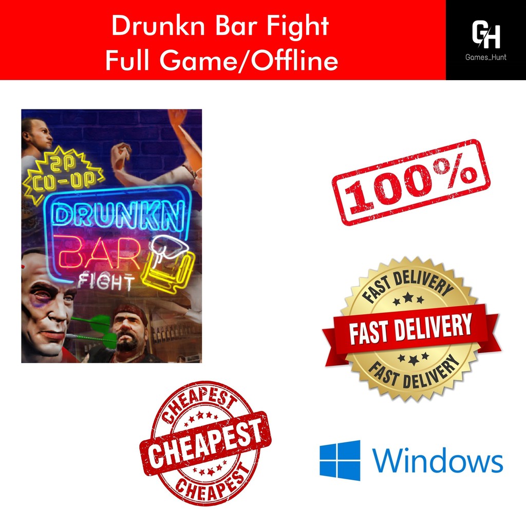 Drunkn Bar Fight (PC) Shopee Malaysia