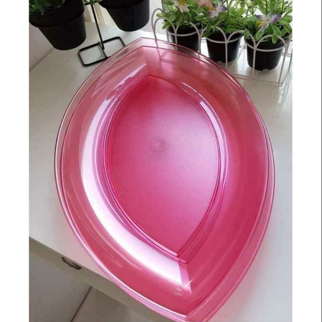 [CNY Sale] ORIGINAL TUPPERWARE Lotus Large Platter / Oval Plate