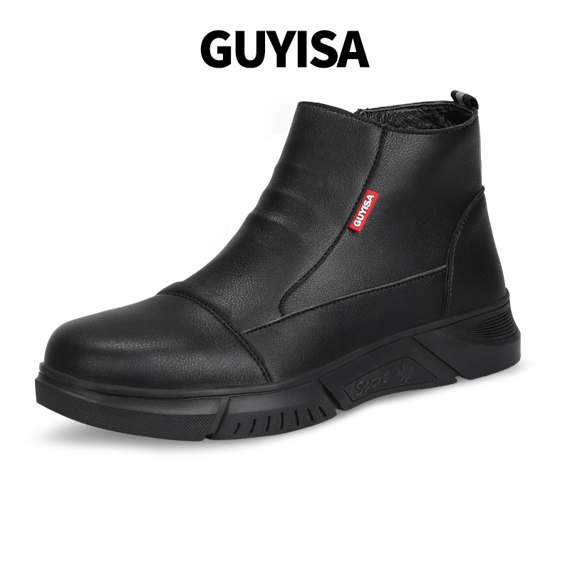 GUYISA Safety shoes water proof Steel Toe Safety Shoe Antismashing