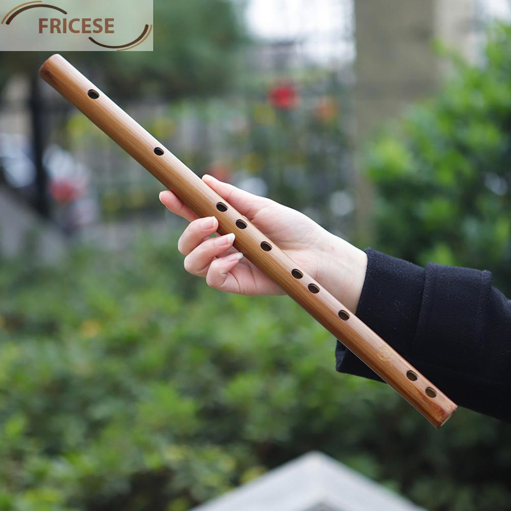 C D E F G Key Bamboo Dizi Flute Traditional Musical Instrument for