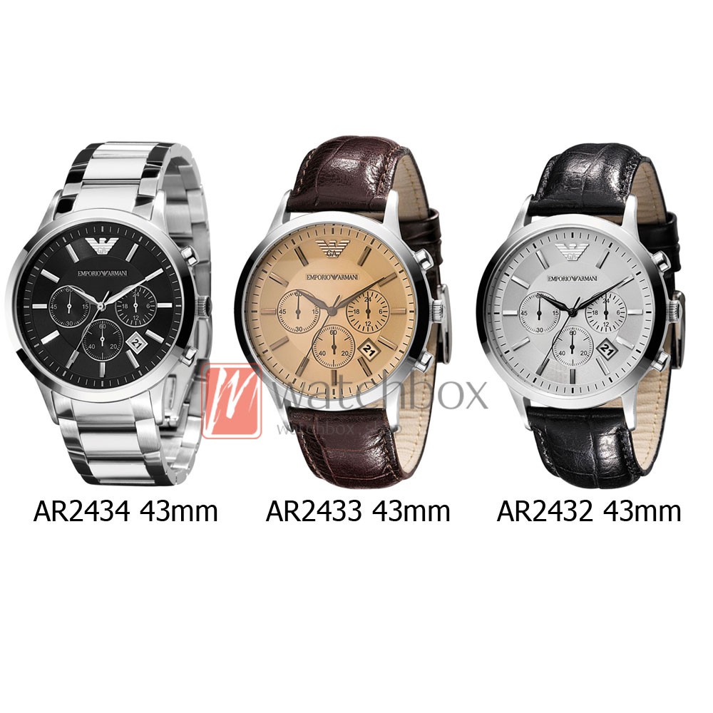 emporio armani men's watch ar2434