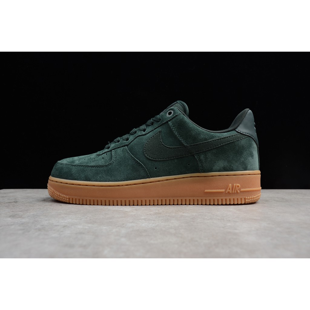 nike air force 1 07 suede green