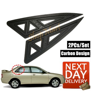 Samurai Rear Rubber Bonnet Spoiler Black WIRA WAJA BEZZA 