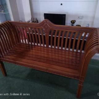 Kerusi Kayu Jati 2 Seater Ready Stock Shopee Malaysia