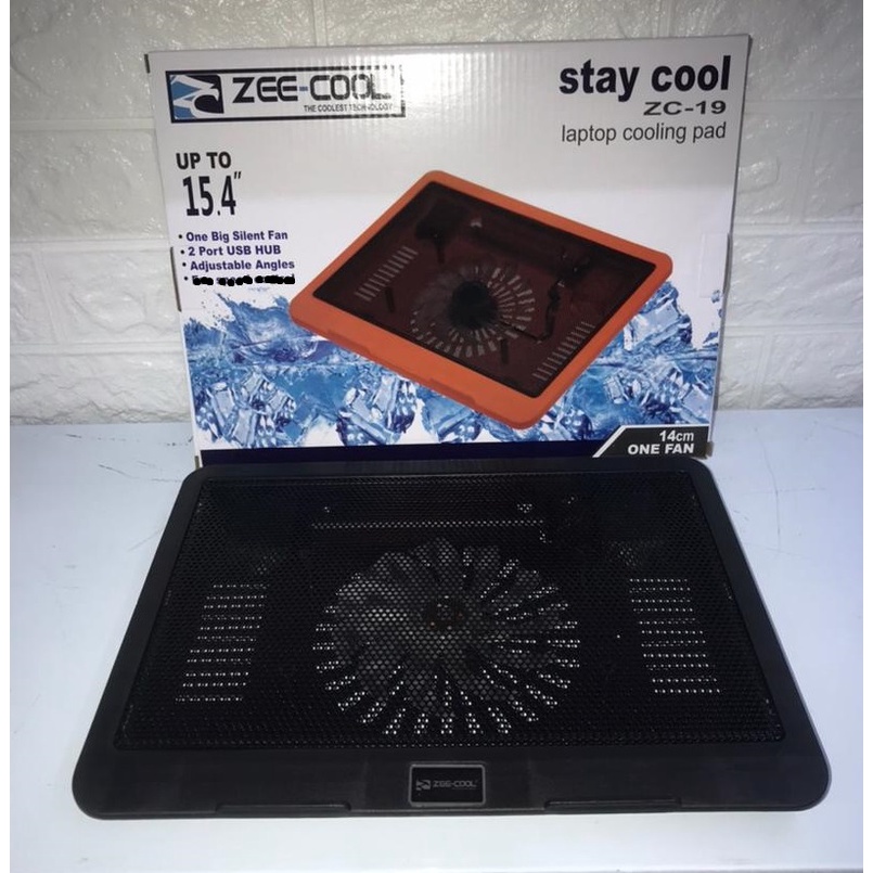 ZEE COOL ZC-19 cooler cooling pad support up to 14.6” laptop