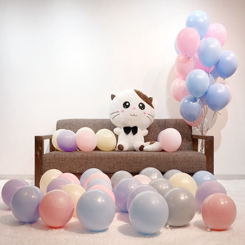 10 Inch Single Layer Candy Color Series Balloons Party Decoration