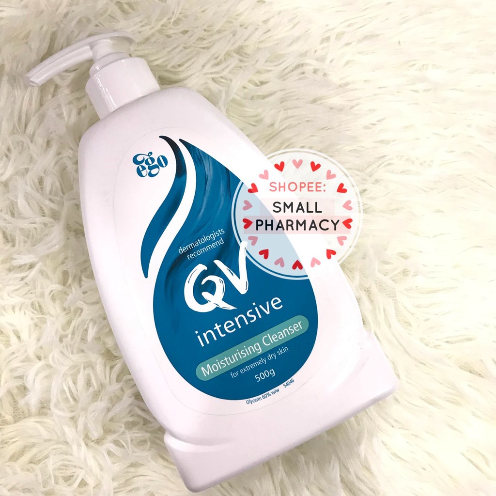 QV Intensive Moisturising Cleanser (500g) for extremely dry skin 014758