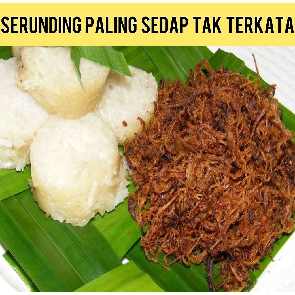 Serunding Embun Daging Tempatan Kampung Laut Kelantan Shopee Malaysia