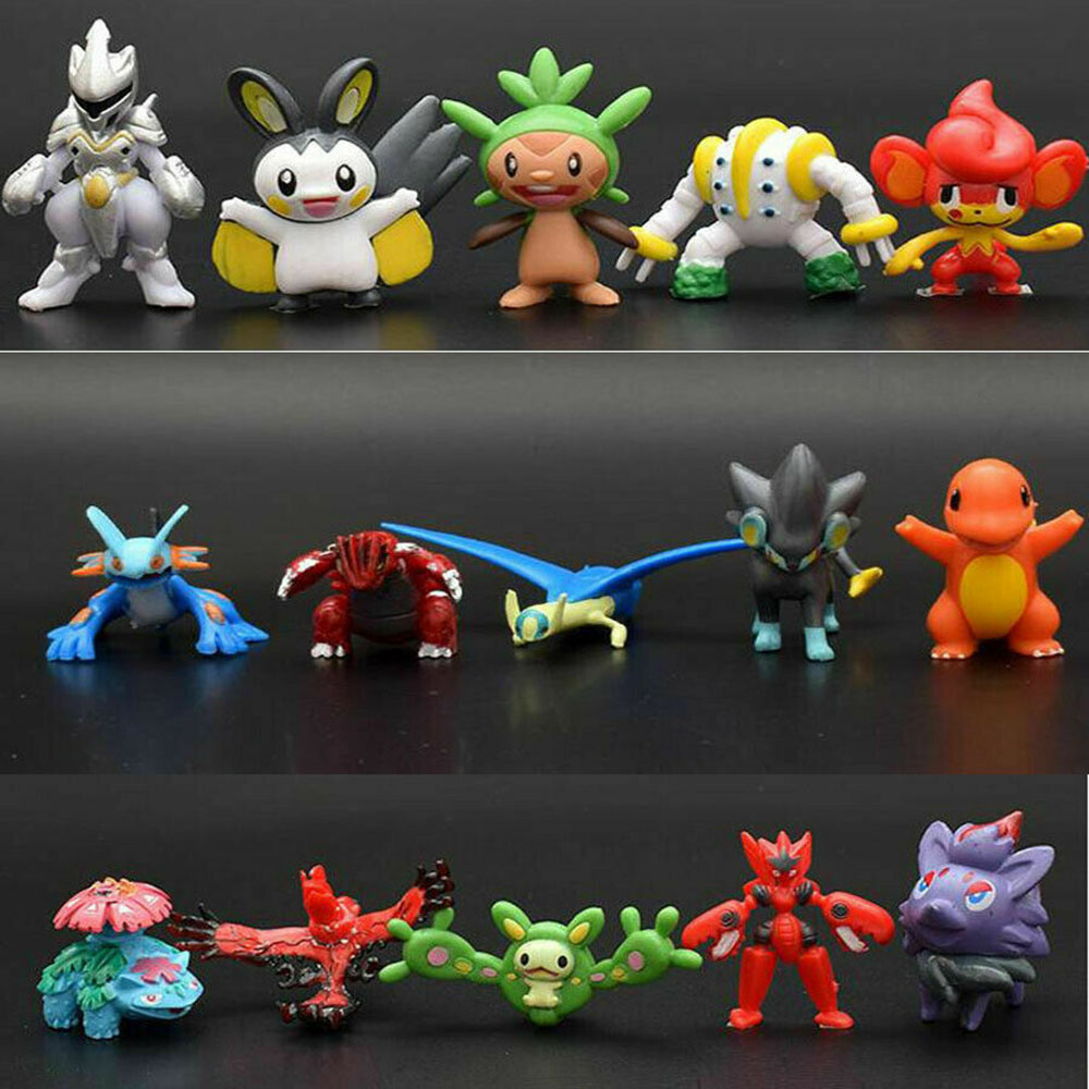 24PC Wholesale Lots Cute Pokemon Mini Random Pearl Figures New Hot Kids Toy