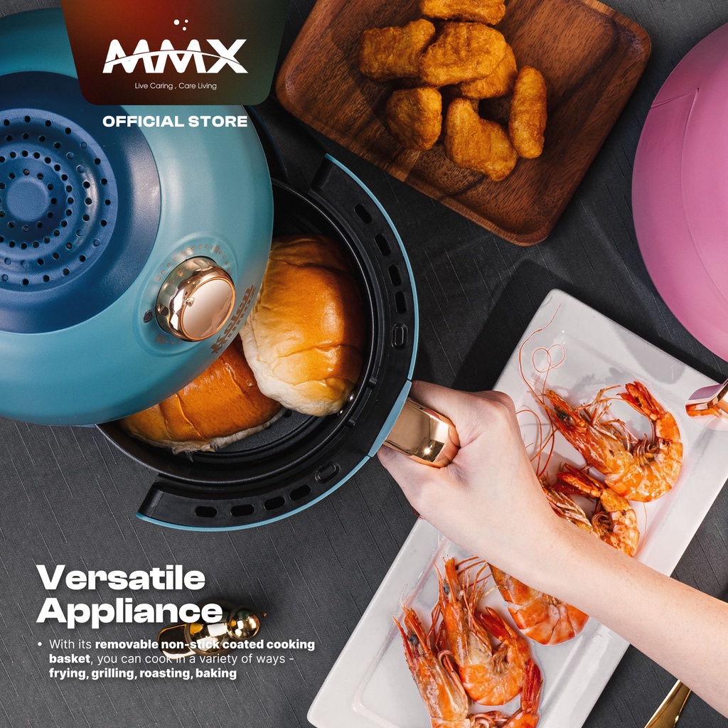 MMX Kelen Munoz Sirocco Lite KM18 Air Fryer 3L PINK PrestoMall