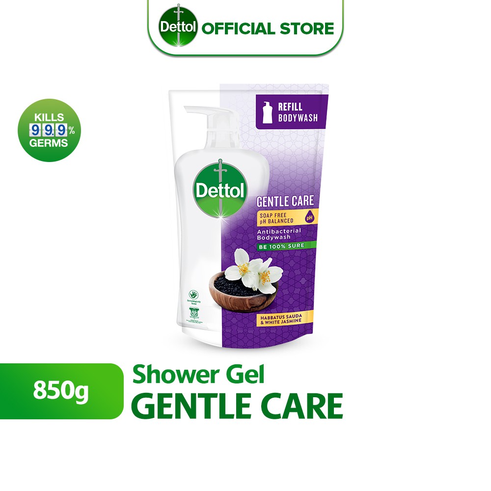 Dettol Gentle Care Habbatus Sauda and White Jasmine Antibacterial