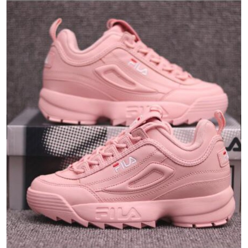 dark pink fila disruptor