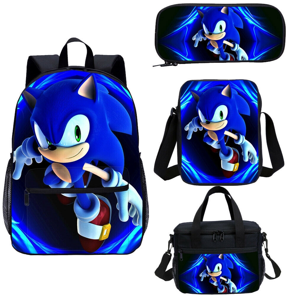 sonic the hedgehog school bag