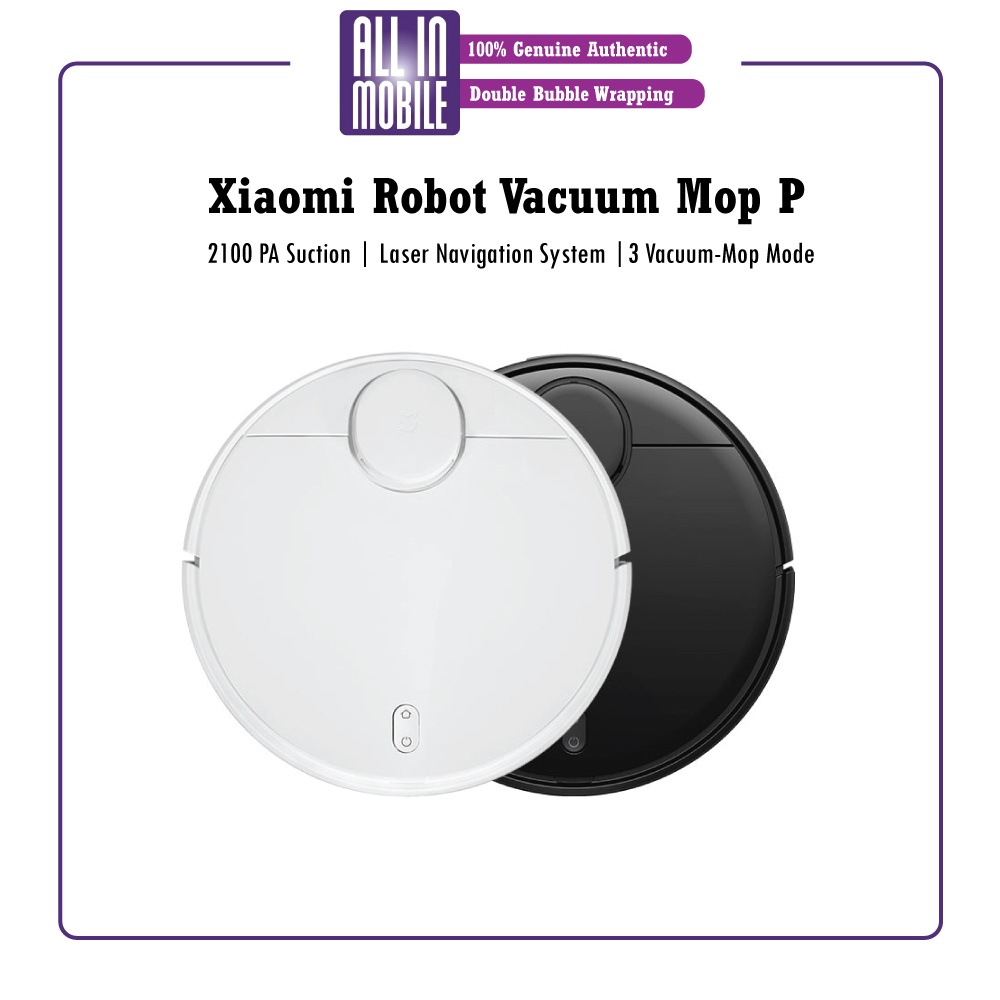 Xiaomi Mi Robot Vacuum Mop P [ 2in1 Sweep & Mop LDS Laser Navigation